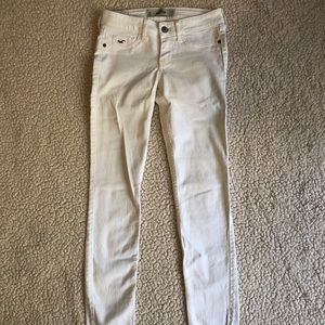 Hollister White Skinny Jeans